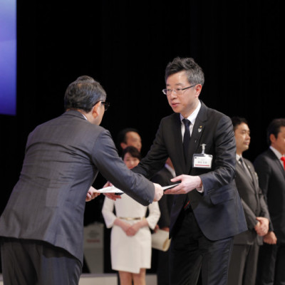 トヨタ自動車から表彰いただきました