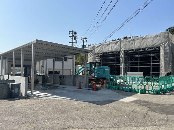 サービス工場、改築工事の続報です。