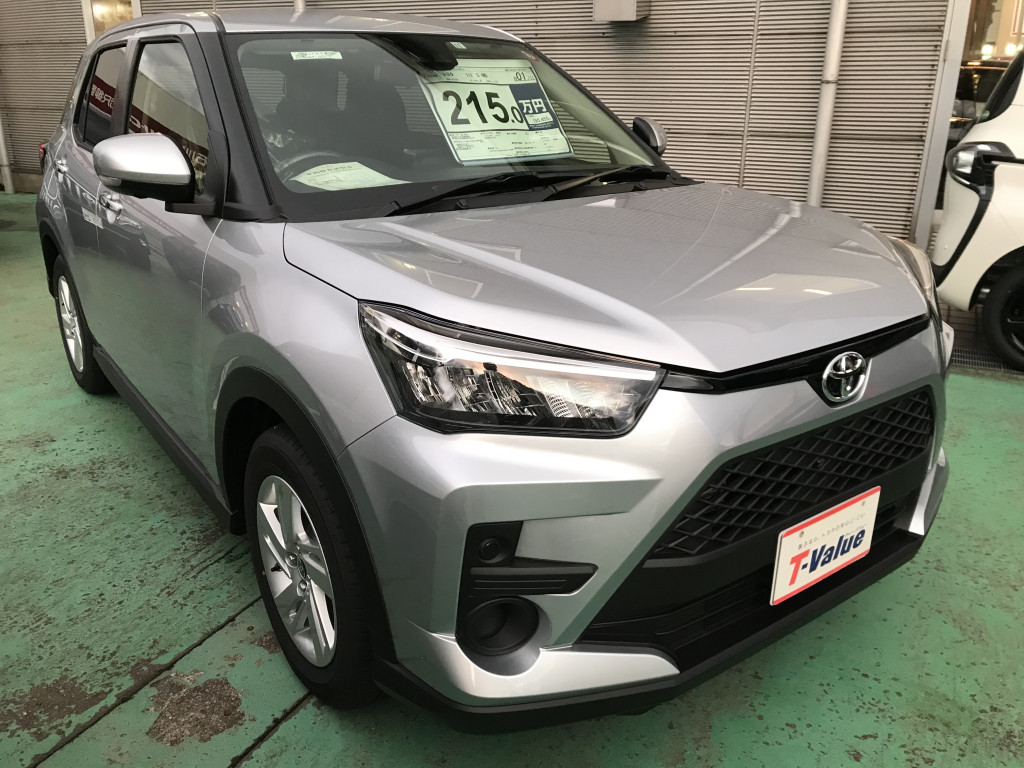 U Car金沢御影店 中古車情報 5ナンバーsuv Raize ライズ 入荷しました U Car金沢御影店 石川トヨタ自動車株式会社 公式webサイト お知らせ