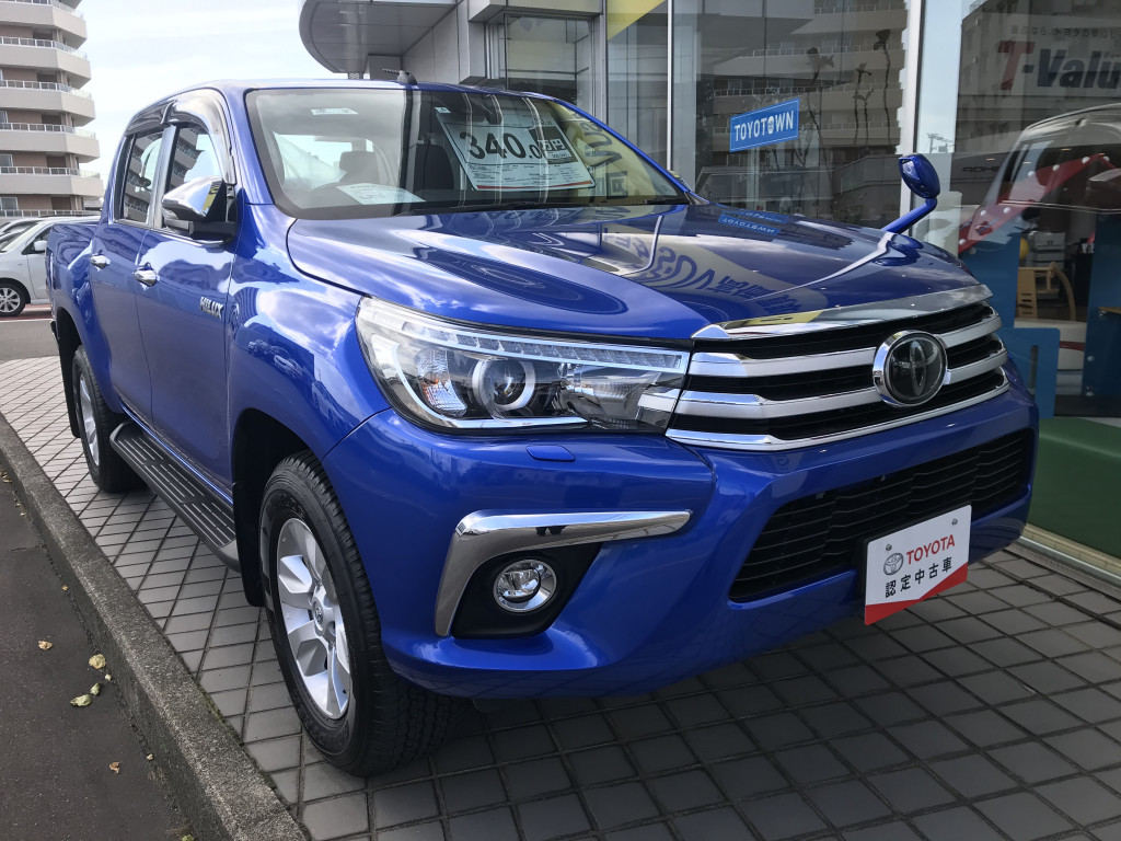 U Car金沢御影店 中古車情報 ハイラックス Z グレード入荷しました U Car金沢御影店 石川トヨタ自動車株式会社 公式webサイト お知らせ